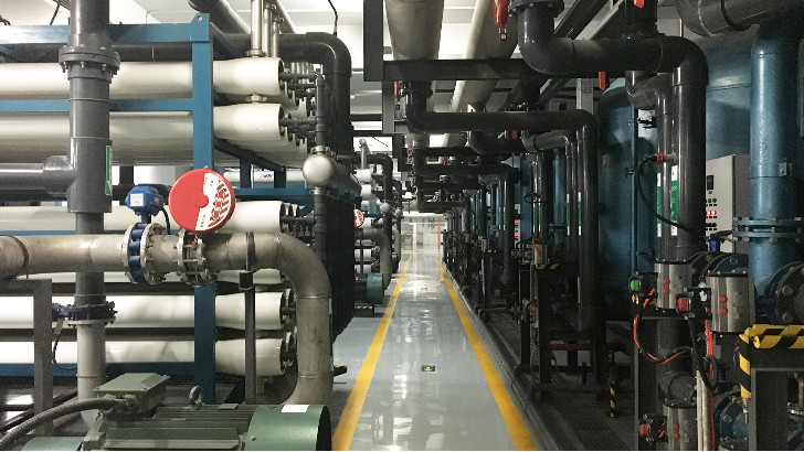 工業(yè)超純水處理設備工藝分幾步