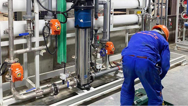 半導體廢水處理工程中MBR膜組件的設計