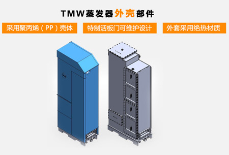 TMW廢水蒸發器外殼部件