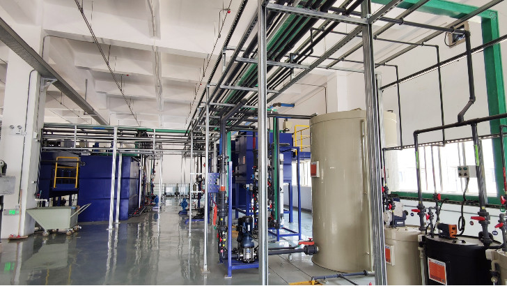 電鍍廢水處理設(shè)備技術(shù)工藝流程簡析