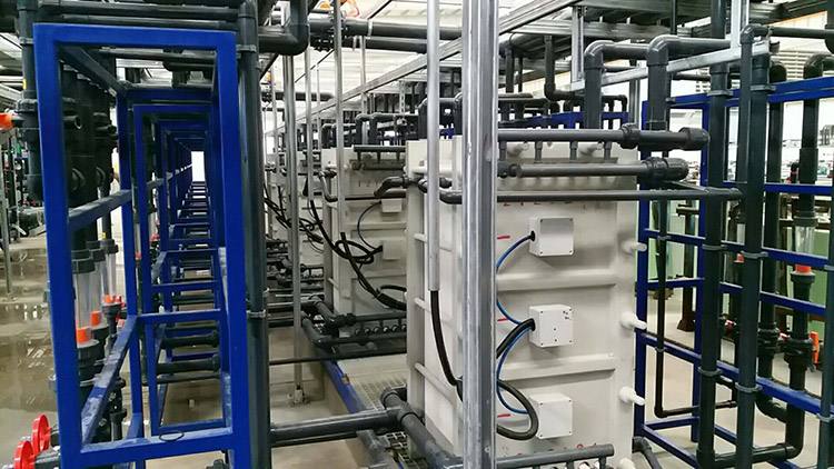 安徽福萊特光伏玻璃含鹽廢水處理工程