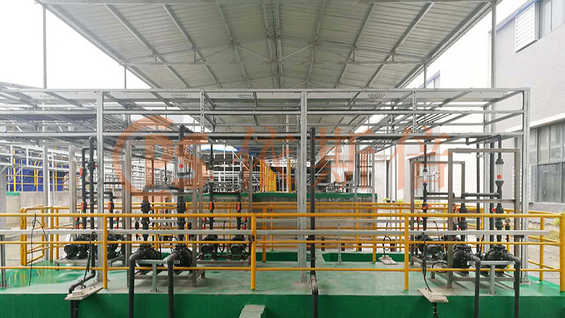 廣東開易電鍍廢水處理中水回用工程