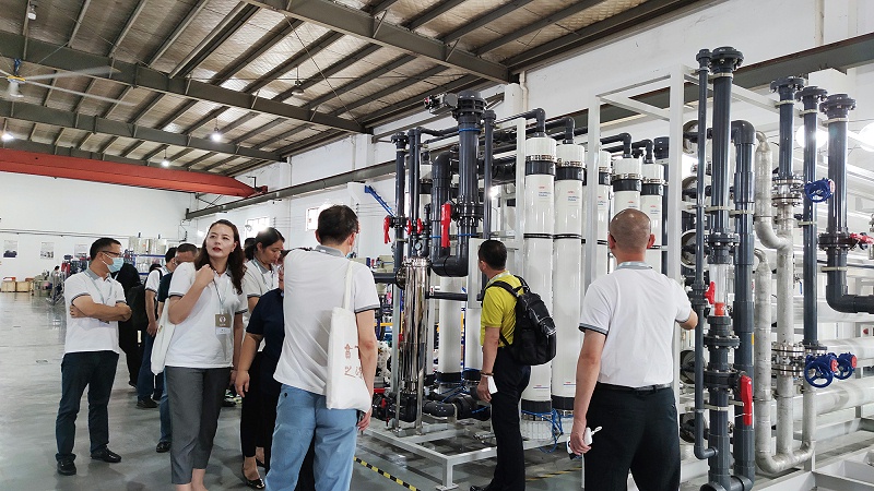 蘇商學院吾道班企業家學員走進依斯倍環保