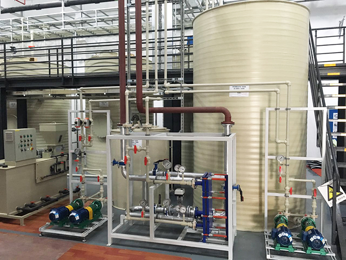 博世汽車機加工含油廢水處理零排放工程項目現(xiàn)場